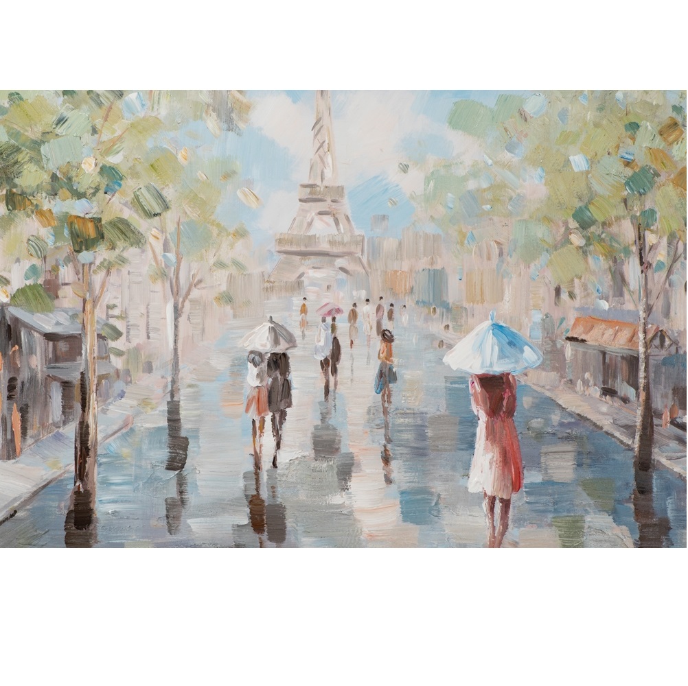 Stap zal ik doen Kakadu Schilderij Parijs 3 - Bergerac Schilderij Parijs 3